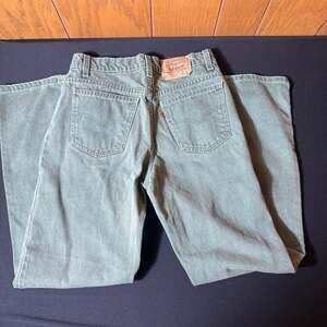 Vintage Levi's 550 Relaxed Fit Tapered Leg Student Jeans Orange Tab Made in USA